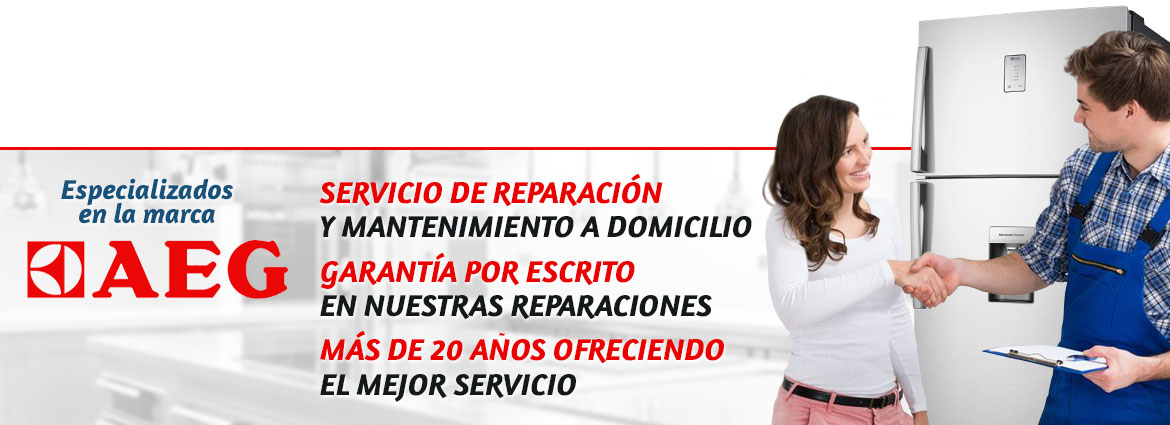 Servicio Técnico AEG en tu ciudad