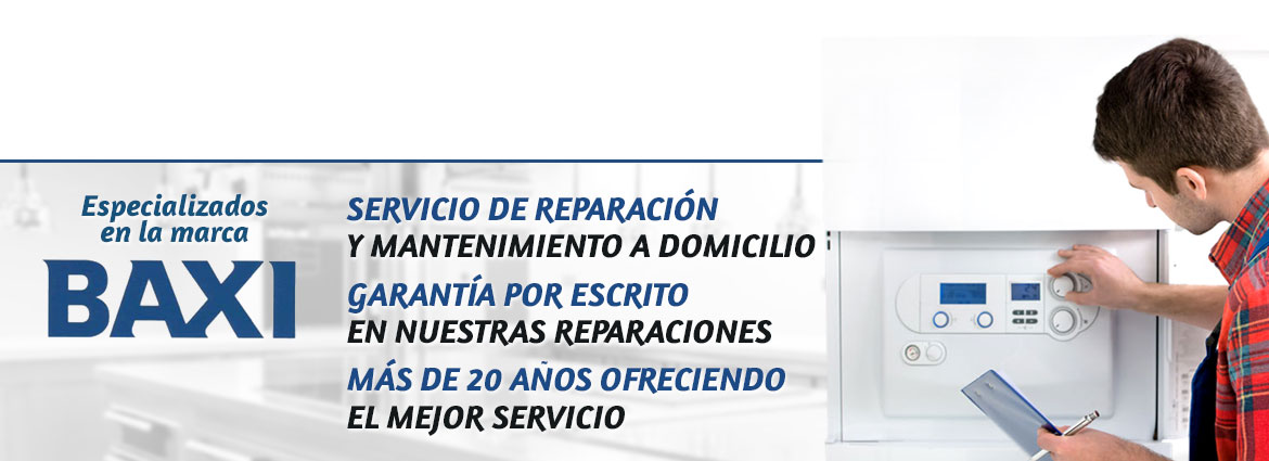 Servicio Técnico Baxi en tu ciudad