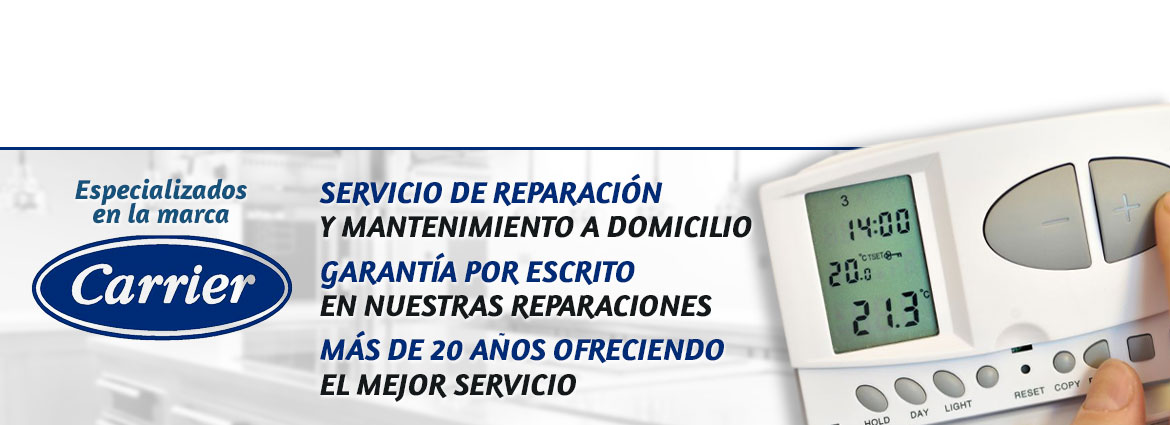 Servicio Técnico Carrier en tu ciudad