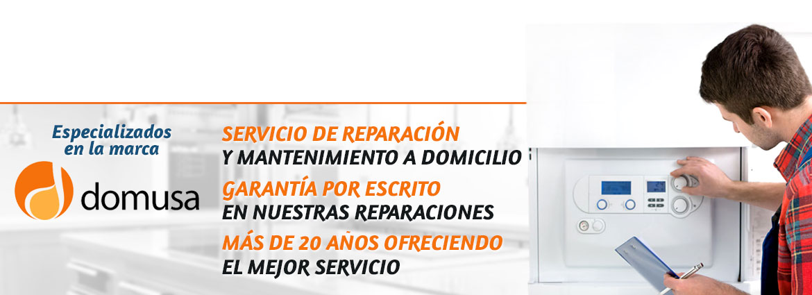 Servicio Técnico Domusa en tu ciudad