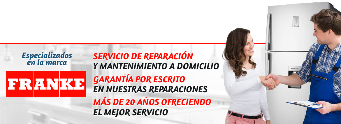 Servicio Técnico Franke en tu ciudad