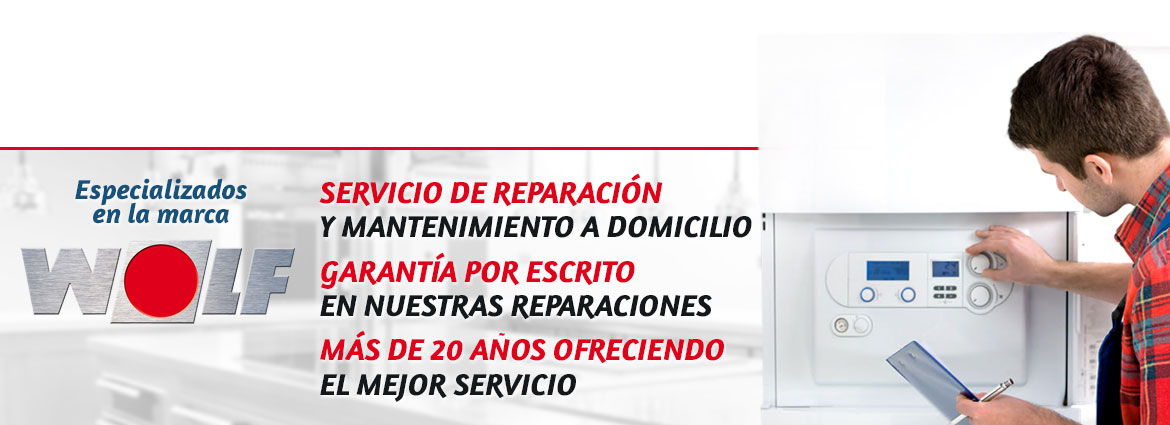 Servicio Técnico Wolf en tu ciudad