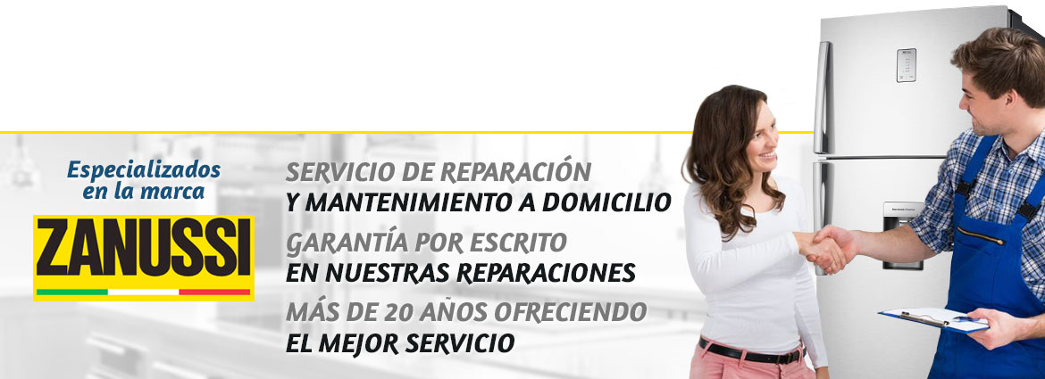 Servicio Técnico Zanussi en tu ciudad